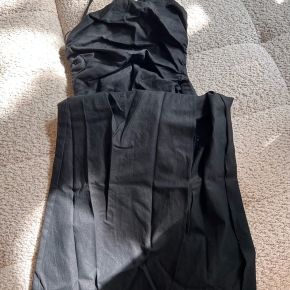 Zara Linen Blend Dress - Picture 3 of 5